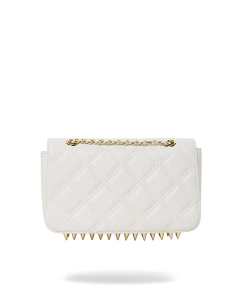 RIVIERA WHITE GOLD HANDBAG – Minius