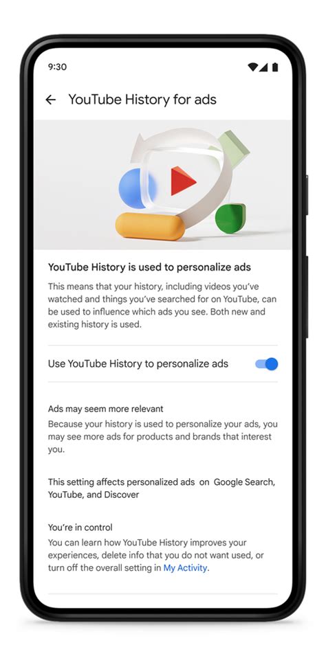 My Ad Center helps you control the ads you see