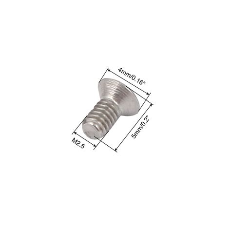 M2.5x6mm Machine Screws Uxcell M2.5x20mm Machine Screws Pan Phillips ...