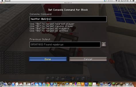 Minecraft Command Block Tell 的图像结果