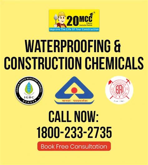 20MCC | Waterproofing Solutions, Construction Chemicals, Expert ...