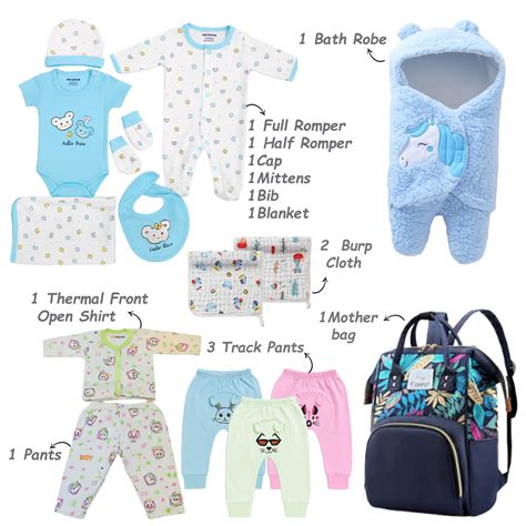 Fareto New Born 44 in 1 High Quality Premium Baby Winter Wear Set – So ...