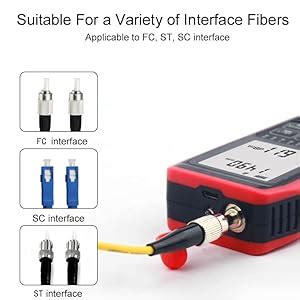 OPTROTECH Optical Fiber Power Meter with Laser Light Optical Fiber ...