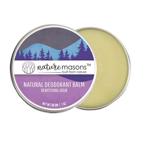 Buy Nature Masons Natural Deodorant Balm - Bewitching Hour 30g Tin (Men ...