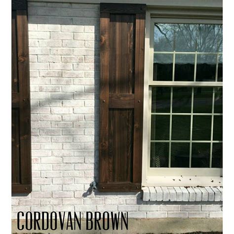 Exterior Cedar Shutters