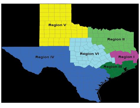 Regional Map - Texas Prison Information