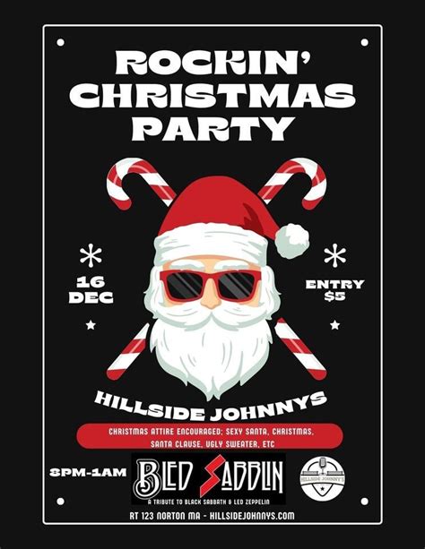 Rockin Christmas Party feat. Bled Sabblin - Tribute to Black Sabbath ...
