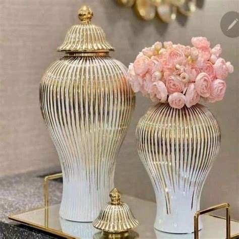 GOLD EDGED GINGER LUXURY JAR – VIIVAZ