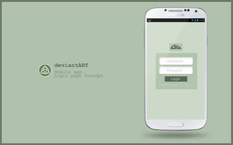 Image result for deviantART App. Log In