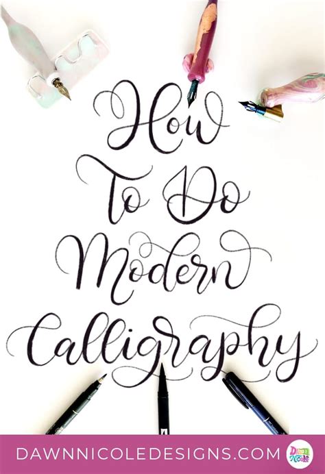 Image result for Modern Calligraphy Tutorial
