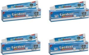 LORD'S Lordent 2 in 1 Toothpaste ( Pack of 4 ) Toothpaste - Buy Baby ...