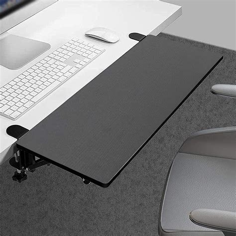 Desk Extender Tray Clamp On Ergonomics Keyboard Tray Keyboard Drawer ...