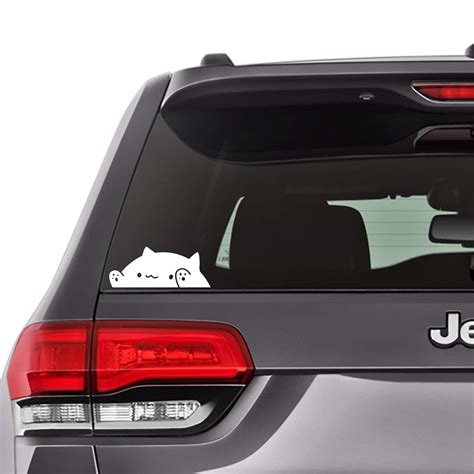 Bongo Cat Cute Car Stickers, 5x2 Funny Cat India | Ubuy