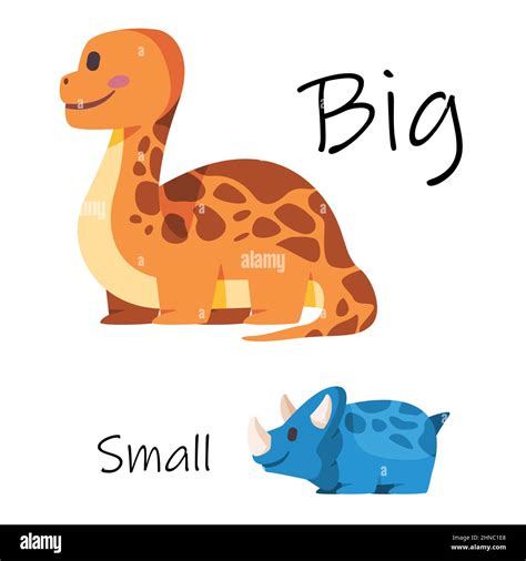 Big vs versus small tiny Cut Out Stock Images & Pictures - Alamy