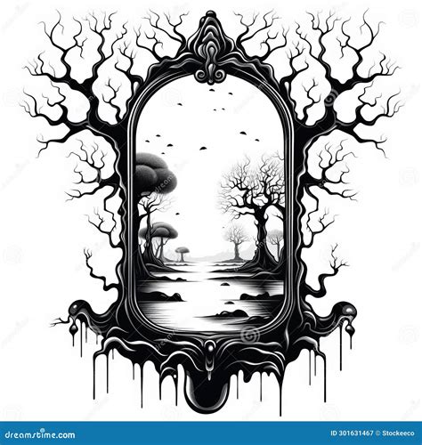 Image result for Monster Tree Tattoo Drawing