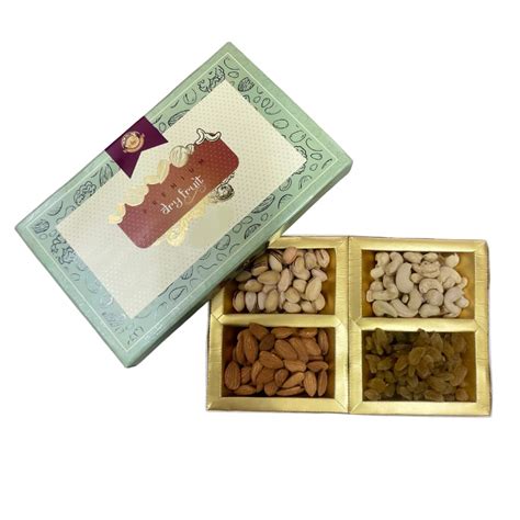 Organic Dry Fruit box 300 Gram Diwali Gift hamper Organic almond ...