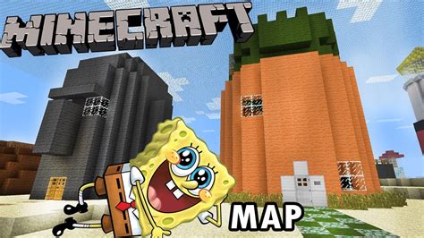 Minecraft Spongebob Map 的图像结果