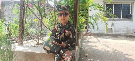 Buy Chandrika Kids Army Costume Dress For Boys (5-6 Years) Online at ...