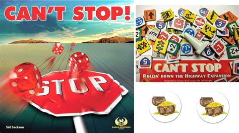 Buy Can't Stop Board Game Bundle of Base Game and The Expansion Plus ...