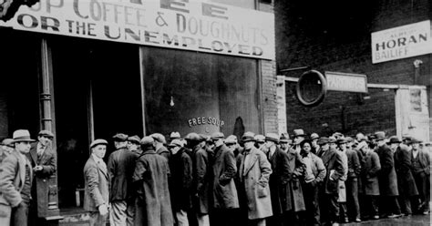 Demonstration during the Great Depression in Philadelphia, 1929 Stock ...
