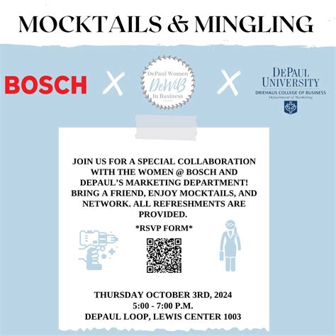 Join the Marketing Department, Bosch USA, and DePaul Women in Business ...