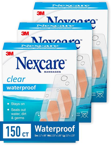 Nexcare Waterproof Bandages, Stays on in the Pool, Nepal | Ubuy