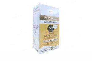 Indograce Sunscreen - SPF 50 Advance Sun Protection Gel Spf 50 - Price ...
