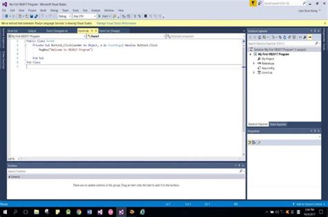Image result for Visual Basic 2017
