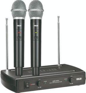 Ahuja AWM-495V2 Dual Hand wireless Wireless Microphone With Receiver ...