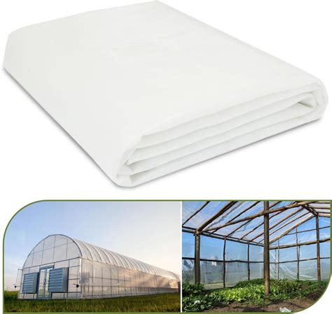 Amazon.com : chicarry Greenhouse Plastic Sheeting, 12 x 25ft 6 mil ...