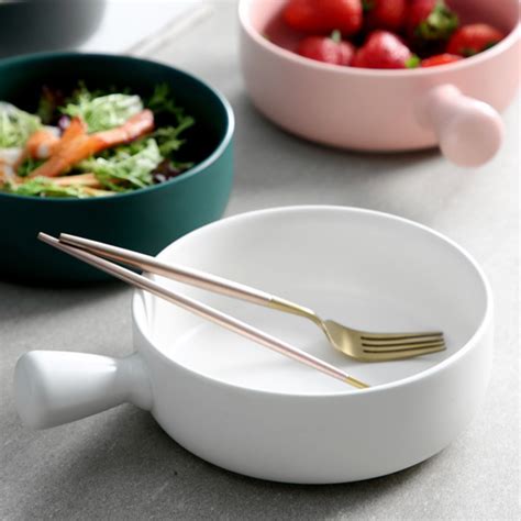Ceramic Baking Bowl Online - Premium Bowl with Handle | Nestasia