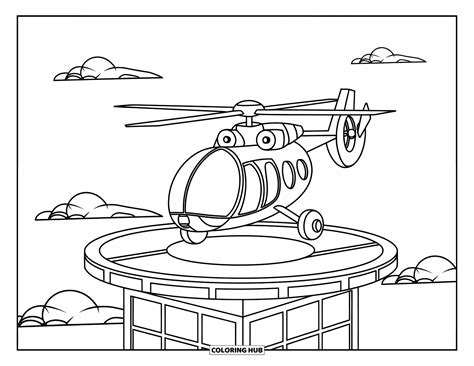 85+ Helicopter Coloring Pages for Kids & Adults (Free Printable PDFs)