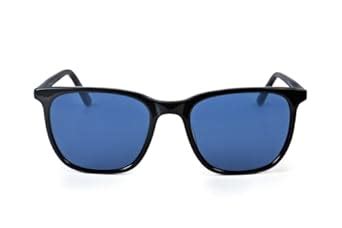 Buy Pierre Cardin Men's Blue Lens Acetate Panto Sunglasses ...