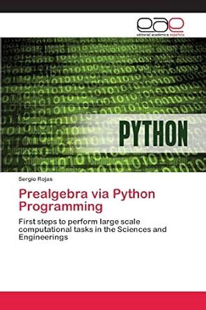 Buy Prealgebra via Python Programming Book Online at Low Prices in ...