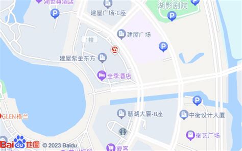 中国银行(苏州独墅湖支行)平面地图-苏州金融服务-苏州地图