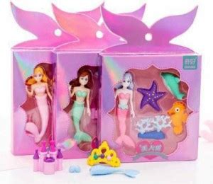 Flipkart.com | SSJMart SSJ Mart Mermaid character Erasers for Kids ...