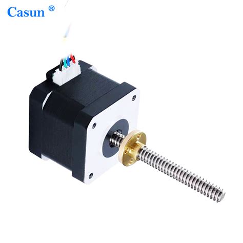 Image result for Threaded Rod Stepper Motor