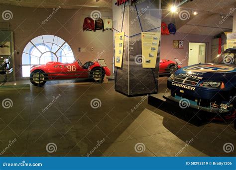 Exhibition of Famous Race Cars,Automobile Museum,Saratoga Springs,New York,2015 Editorial Stock ...