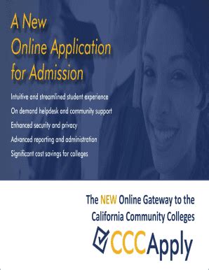 Fillable Online Benefits of the New CCCApply Fax Email Print - pdfFiller