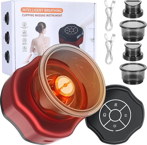 ITEFDTUTNE 2 Pack Smart Cupping Set Massager,4 in 1 Electric India | Ubuy