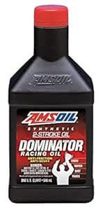 AMSOIL DOMINATOR® 100% Synthetic 2-Stroke Racing Oil : Amazon.in: Car ...