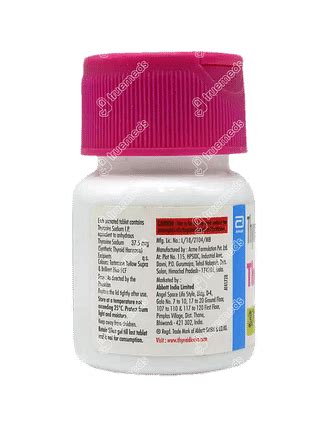 Thyronorm 37.5mcg Tablet 120: Uses, Side Effects, Price & Substitutes