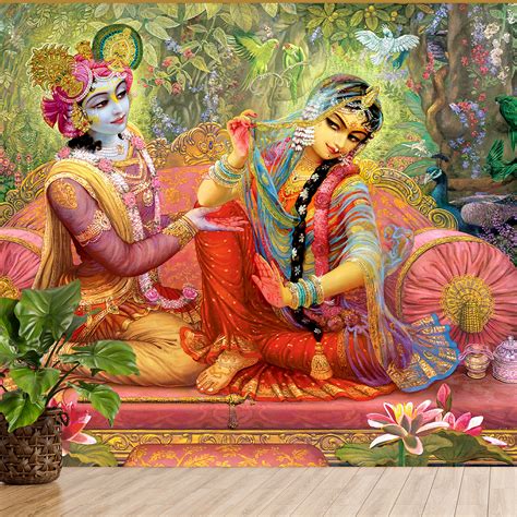 Radha Krishna Wallpaper - Transform Your Space Today! | The Seven Colours