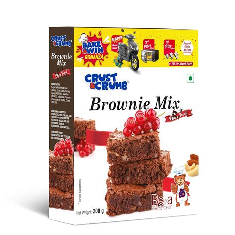 Crust N Crumb Brownie Mix - 200GM (Choco Treat) : Amazon.in: Grocery ...