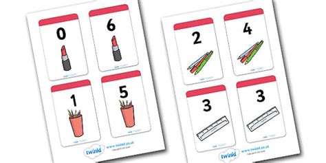 Number Bonds to 6 Matching Cards (Everyday Items)