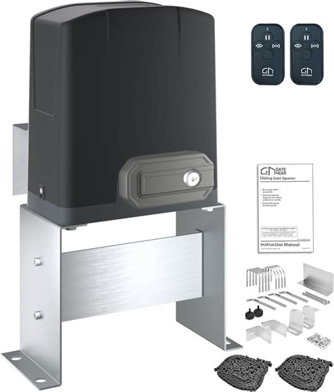 Amazon.com: GateNear Automatic Sliding Gate Opener, Electric Chain Drive Gate Motor with 2 ...