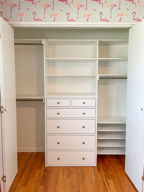 Build a closet dresser and easy diy closet shelves – Artofit