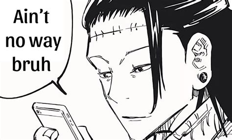 Kenjaku watching in the after life as sukuna takes his plan for the merger and somehow absorbs ...