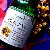 Simply Herbal Natural Plant Based Active CLA 1600mg (Conjugated ...