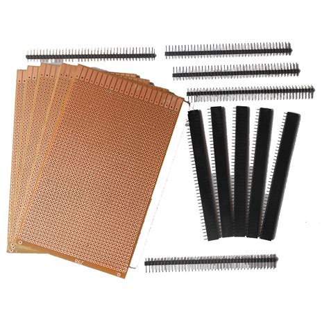 Generic B00C743253 Component 7 General Purpose Printed Circuit Board, 5 ...